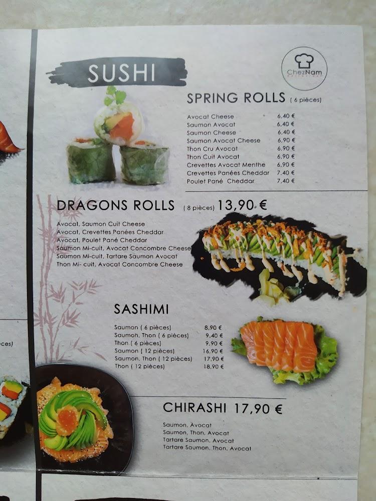 Chez Nam - Menu Image 2